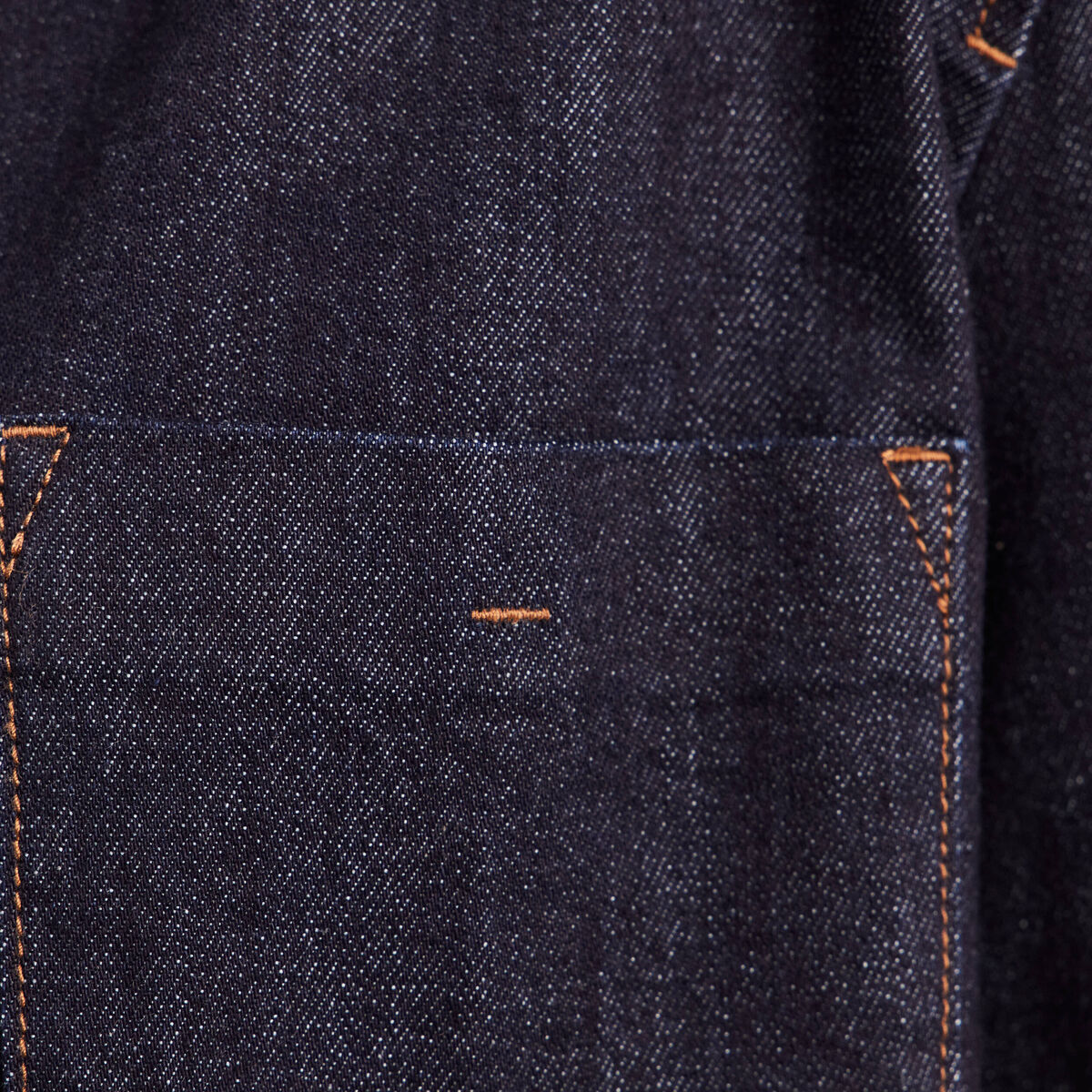 Veste manches longues en jean denim brut femme