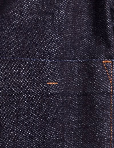 Veste manches longues en jean denim brut femme