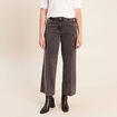 Jean denim gris femme