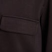 Veste bas resserr&eacute; manches longues noir femme