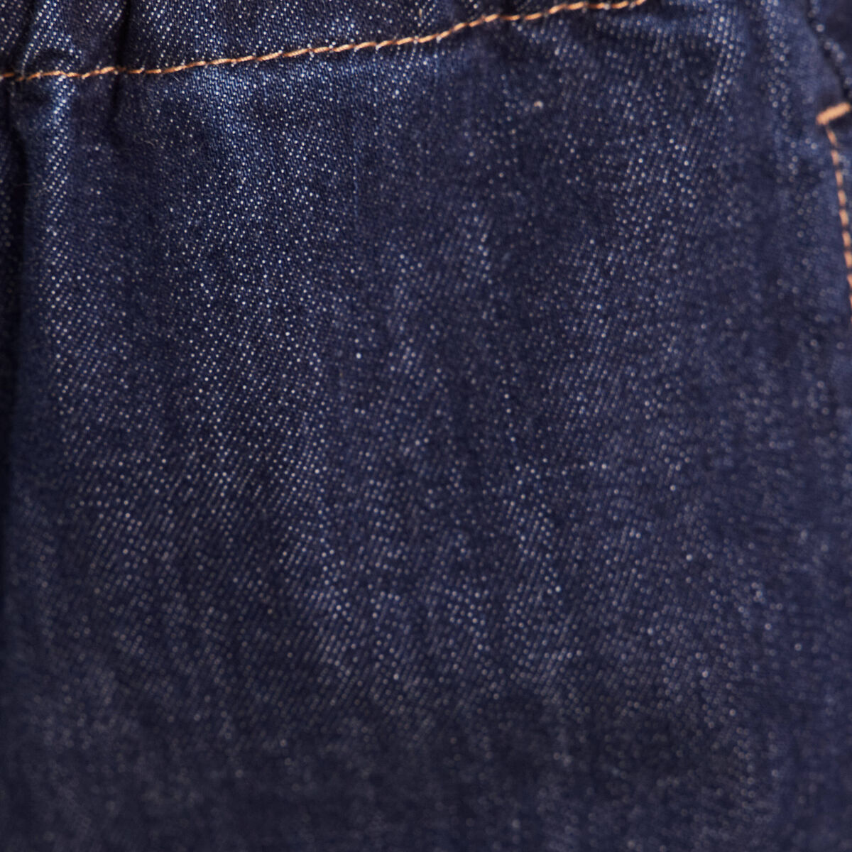 Jean mom en denim denim brut femme