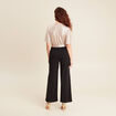 Combinaison pantalon droite couleur or femme