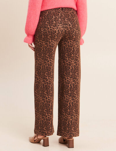 Jean marron femme
