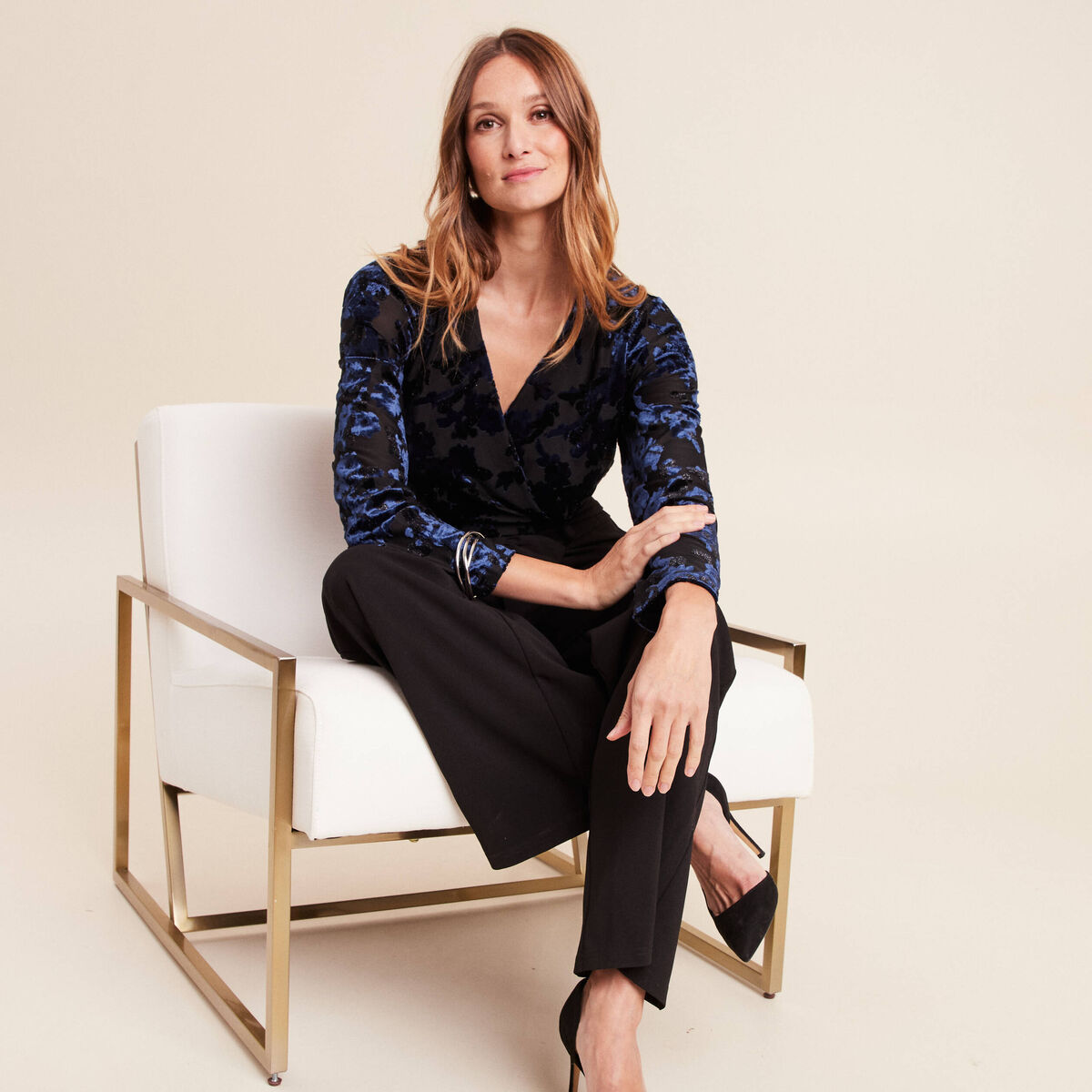 Combinaison de c&eacute;r&eacute;monie noir femme