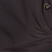 Parka d&eacute;perlante &agrave; capuche noir femme