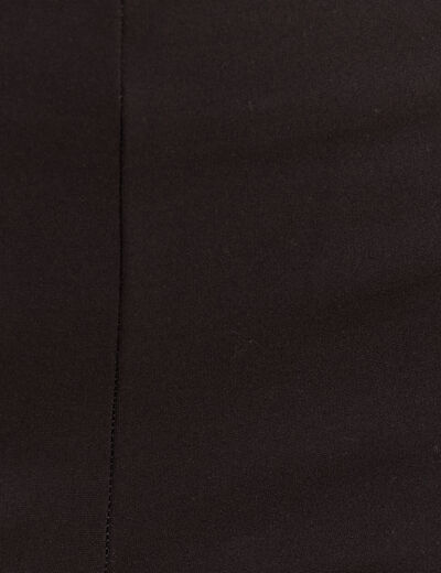 Pantalon tregging taille basculée noir femme