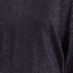 Pull manches longues bleu fonc&eacute; femme