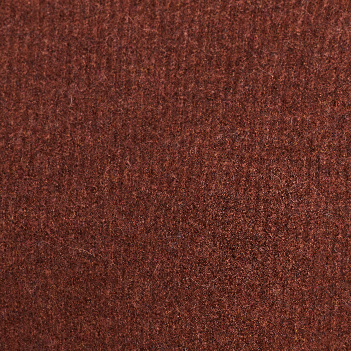 Pull col rond marron fonc&eacute; femme