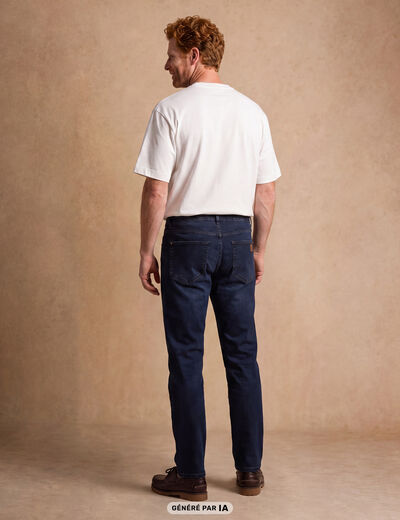 Pantalon Magique Monsieur L'Unique L32 denim blue black femme