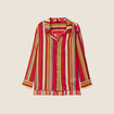 Chemise rayée femme multicolore femme