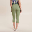 Pantacourt magique Le L&eacute;ger coupe droite vert femme
