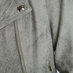Veste droite zippée vert clair femme