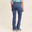 Jean bootcut taille standard denim stone femme