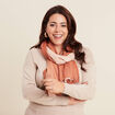 Foulard vieux rose femme