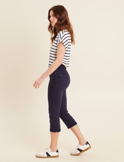 Pantalon magique l'unique bleu marine femme