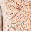 B&eacute;ret aspect laineux creme femme
