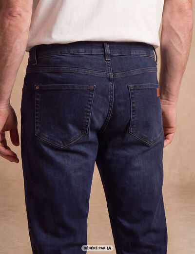 Pantalon Magique Monsieur L'Unique L32 denim blue black femme