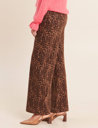 Pantalon Magique L'Enfilable marron femme