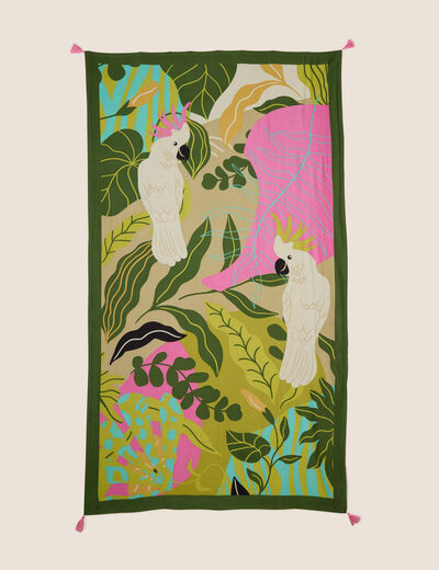 Drap de bain multicolore femme