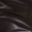 Pantalon bootcut taille haute similicuir noir femme