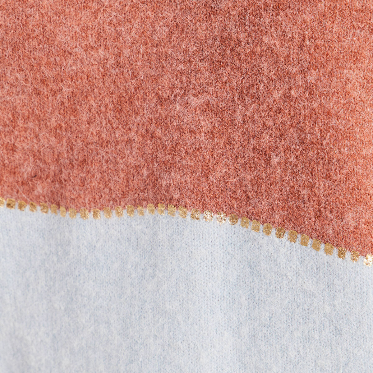 Pull manches longues multicolore femme
