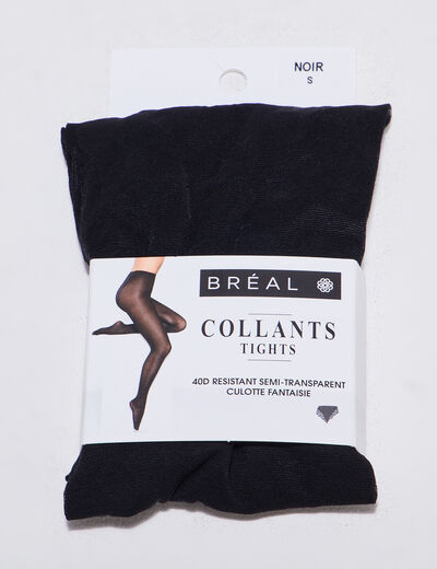 Collants noir femme