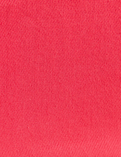 Pantalon carotte ceinturé rose cerise femme