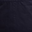 Parka cintr&eacute;e capuche fourrure bleu fonc&eacute; femme