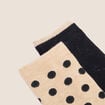Lot de chaussettes noir femme