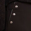 Jupe midi crayon noir femme