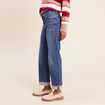Pantalon magique l'unique denim double stone femme