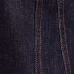 Chemise cintr&eacute;e en jean manches longues denim brut femme