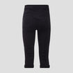 Pantacourt ajusté noir femme