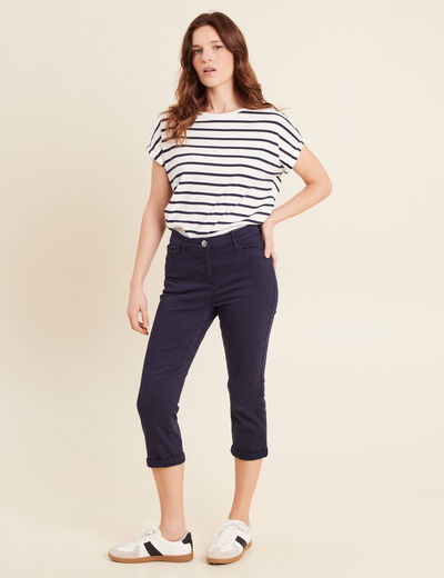 Pantalon magique l'unique bleu marine femme