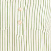 Robe droite courte manches courtes blanc femme
