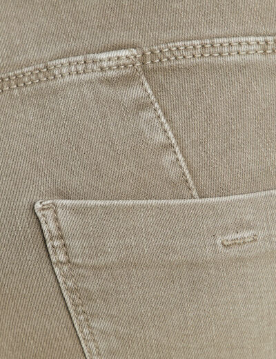 Jean magique L'Unique coupe bootcut vert kaki femme