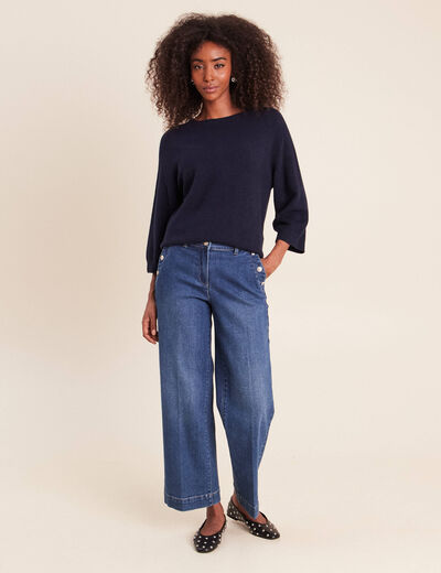 Jean denim stone femme