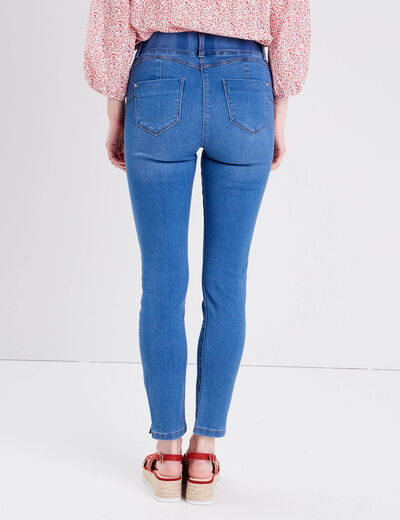 Tregging taille standard denim double stone femme