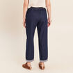Jean mom en denim denim brut femme