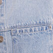 Veste cintr&eacute;e sans manches en jean denim double stone femme