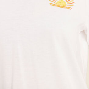 T-shirt manches courtes blanc femme