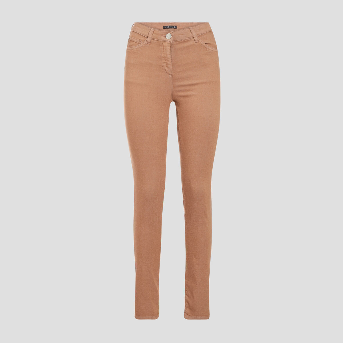 Pantalon magique Le L&eacute;ger coupe ajust&eacute;e marron femme