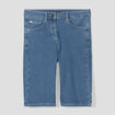 Bermuda magique le Léger denim bleach femme