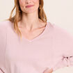 Pull manches longues rose clair femme