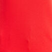 T-shirt ajust&eacute; col rond manches coudes rouge fluo femme