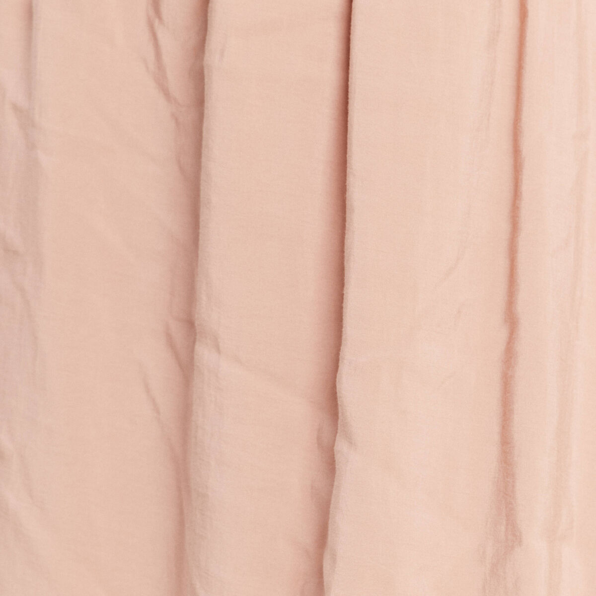 Jupe effet boule pliss&eacute;e sable femme