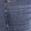 Jean coupe droite taille haute denim stone femme