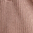 Pull manches longues taupe femme