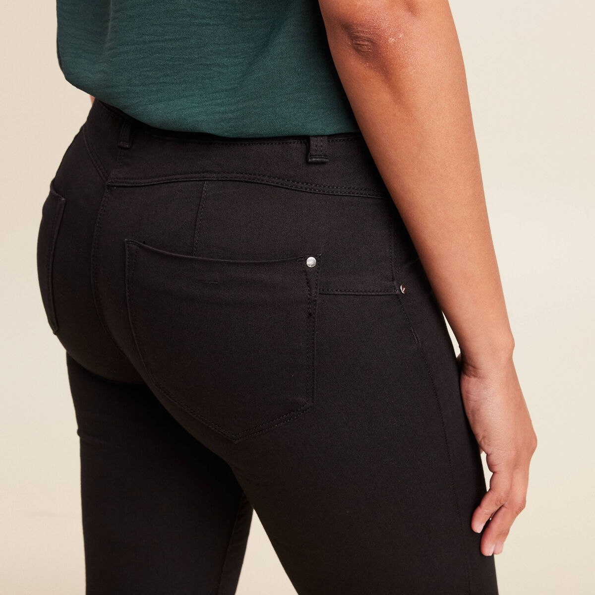 Tregging taille standard noir femme