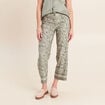 Pantalon r&eacute;versible gris femme
